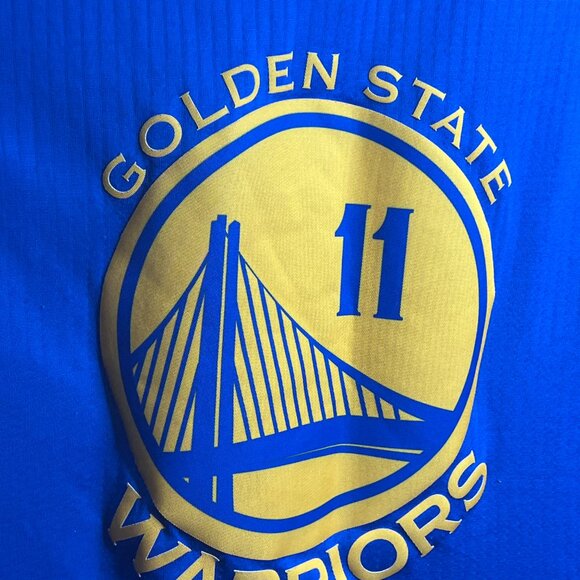 Adidas NBA Golden State Warriors Klay Thompson #11 Swingman Jersey Men’s XXL Blu - Picture 2 of 7